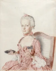 Porträt der Erzherzogin Maria Antonia von Österreich
